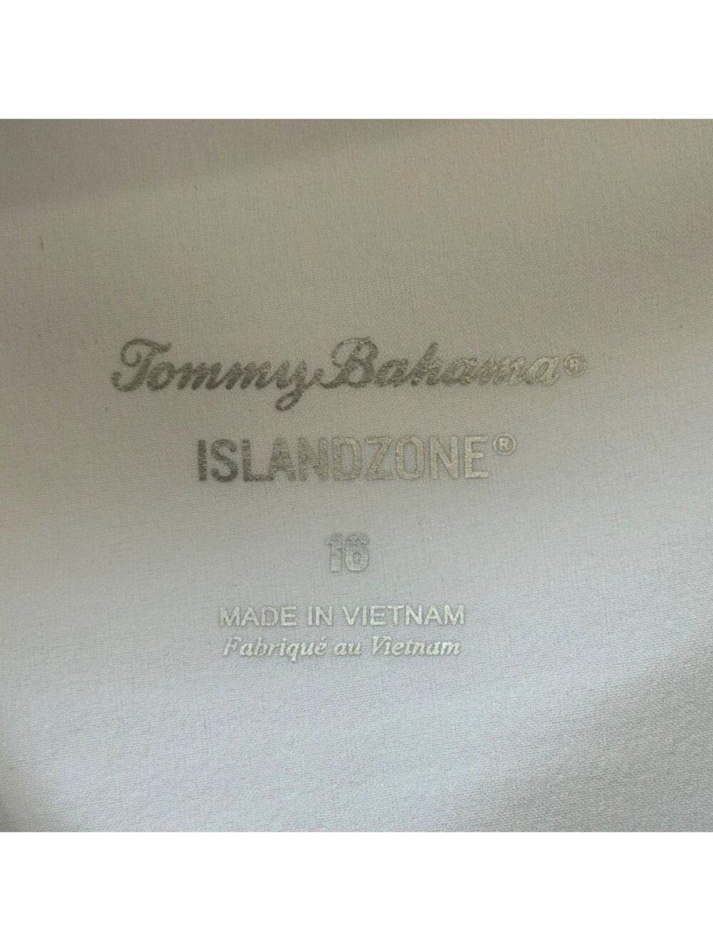 Tommy Bahama Womens Size 16 Island Zone Kira Cay White Stretch Ankle Pants NEW - Picture 5 of 9
